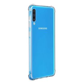Gpack Samsung Galaxy A70 AntiShock Ultra Koruma Sert Kapak Renksiz Şeffaf Kılıf