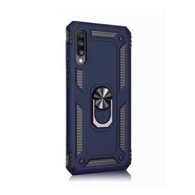Gpack Samsung Galaxy A70 Vega Standlı Yüzüklü Mıknatıslı Kırmızı Kılıf