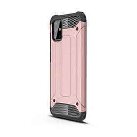 Gpack Samsung Galaxy A71 Crash Tank Çift Katman Koruyucu Gold Cep Telefonu Kılıf