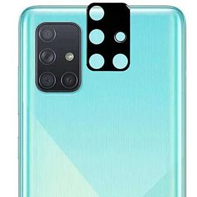 Gpack Samsung Galaxy A71 Parfe Kamera Korumalı Çerçeveli Silikon Siyah Cep Telefonu Kılıfı