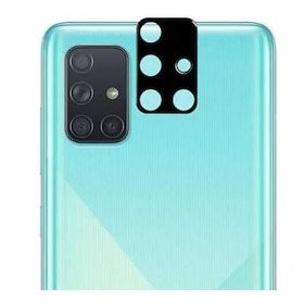 Gpack Samsung Galaxy A71 Parfe Kamera Korumalı Çerçeveli Silikon Siyah Cep Telefonu Kılıfı