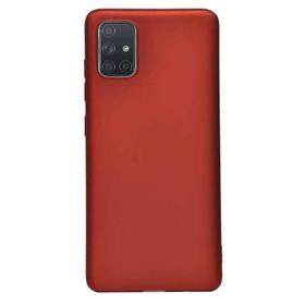 Gpack Samsung Galaxy A71 Premier Esnek Koruma Kırmızı Silikon Cep Telefonu Kılıf