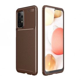 Gpack Samsung Galaxy A72 Negro Karbon Dizayn Silikon Lacivert Kılıf