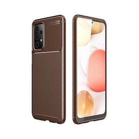 Gpack Samsung Galaxy A72 Negro Karbon Dizayn Silikon Lacivert Kılıf