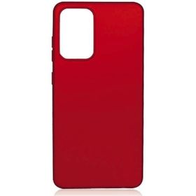 Gpack Samsung Galaxy A72 Premier Mat Soft Silikon Kırmızı Cep Telefonu Kılıfı