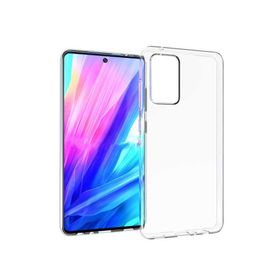 Gpack Samsung Galaxy A72 Süper Silikon Şeffaf Koruma Şeffaf Cep Telefonu Kılıfı