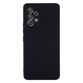 Gpack Samsung Galaxy A73 Mat Kamera Korumalı Premier Mat Silikon Siyah Kılıf