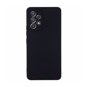 Gpack Samsung Galaxy A73 Mat Kamera Korumalı Premier Mat Silikon Siyah Kılıf