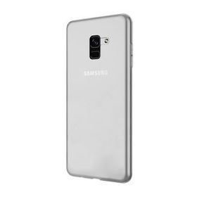 Gpack Samsung Galaxy A8 Plus 2018 0.2 mm Mavi Silikon Kılıf