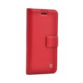 Gpack Samsung Galaxy A8 Plus 2018 Delüx Cüzdan Kapaklı Kırmızı Kılıf