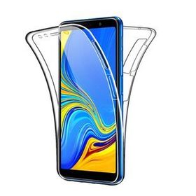 Gpack Samsung Galaxy A9 2018 Ön Arka Şeffaf Silikon Koruma Şeffaf Cep Telefonu Kılıfı