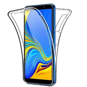 Gpack Samsung Galaxy A9 2018 Ön Arka Şeffaf Silikon Koruma Şeffaf Cep Telefonu Kılıfı