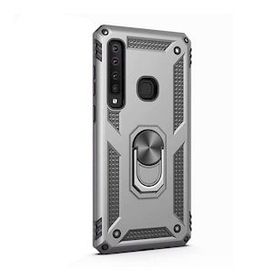 Gpack Samsung Galaxy A9 2018 Vega Standlı Yüzüklü Mıknatıslı Kırmızı Kılıf