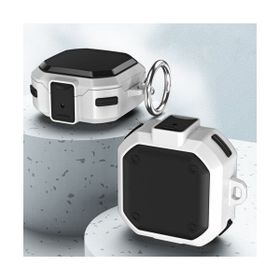 Gpack Samsung Galaxy Buds 2 Pro Tank Klipsli Çift Renk Koruma SF11 Beyaz Kılıf