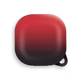 Gpack Samsung Galaxy Buds Live Kancalı Çift Renk Sert Plastik SF8 Kırmızı Kılıf
