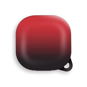 Gpack Samsung Galaxy Buds Live Kancalı Çift Renk Sert Plastik SF8 Kırmızı Kılıf