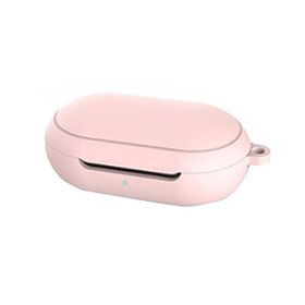 Gpack Samsung Galaxy Buds Silikon Kancalı Mat Açık Pembe Kılıf