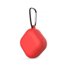 Gpack Samsung Galaxy Buds Silikon Kancalı Mat Kırmızı Kılıf