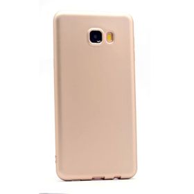 Gpack Samsung Galaxy C5 Premier Silikon Gold Cep Telefonu Kılıfı