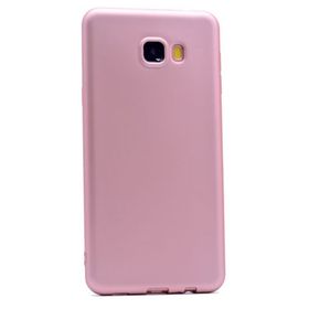 Gpack Samsung Galaxy C5 Premier Silikon Gold Cep Telefonu Kılıfı