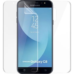 Gpack Samsung Galaxy C8 Silikon Lüx Premier Hassas Ekran Lacivert Kılıf