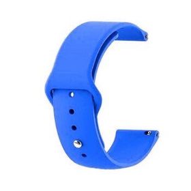 Gpack Samsung Galaxy Gear S3 46 mm Mat Düz Renkli Silikon Kırmızı Kordon