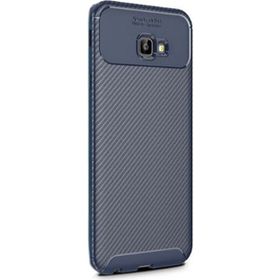 Gpack Samsung Galaxy J4 Lacivert Negro Karbon Dizayn Silikon Kılıf