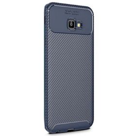Gpack Samsung Galaxy J4 Lacivert Negro Karbon Dizayn Silikon Kılıf