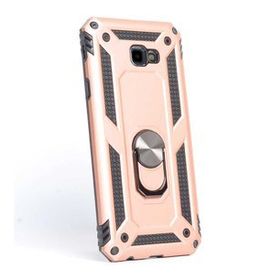 Gpack Samsung Galaxy J4 Plus Vega Standlı Yüzüklü Mıknatıslı Kırmızı Kılıf
