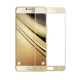 Gpack Samsung Galaxy J5 Prime Renkli Full Kapatan Cam Gold Ekran Koruyucu