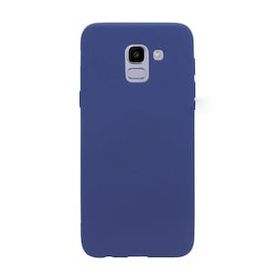 Gpack Samsung Galaxy J6 Lacivert Premier Silikon İpeksi Dokunuş Esnek Kılıf