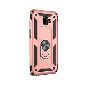 Gpack Samsung Galaxy J6 Plus Vega Standlı Yüzüklü Mıknatıslı Kırmızı Kılıf