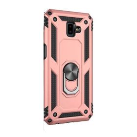 Gpack Samsung Galaxy J6 Plus Vega Standlı Yüzüklü Mıknatıslı Kırmızı Kılıf