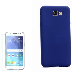 Gpack Samsung Galaxy J7 2015 Kılıf Premier Silikon Lacivert Kapak