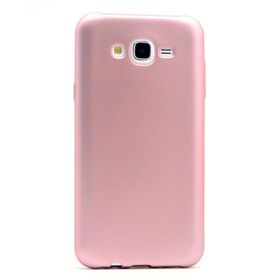Gpack Samsung Galaxy J7 Core Premier Silikon Mat Kırmızı Kılıf