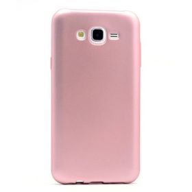 Gpack Samsung Galaxy J7 Core Premier Silikon Mat Kırmızı Kılıf