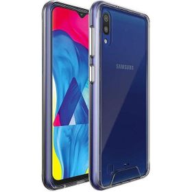 Gpack Samsung Galaxy M10 Gard Nitro Şeffaf Sert Şeffaf Silikon Kılıf