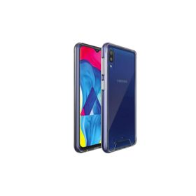 Gpack Samsung Galaxy M10 Gard Nitro Şeffaf Sert Şeffaf Silikon Kılıf