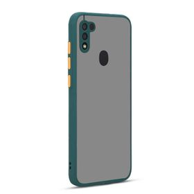 Gpack Samsung Galaxy M11 Hux Kamera Korumalı Silikon Lila Kılıf