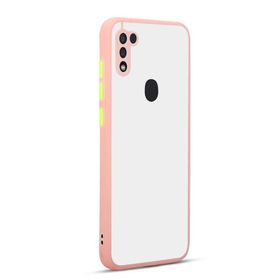 Gpack Samsung Galaxy M11 Hux Kamera Korumalı Silikon Lila Kılıf
