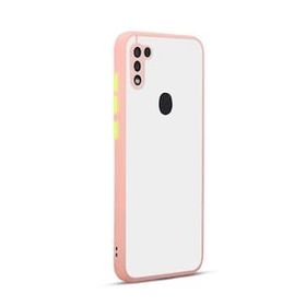 Gpack Samsung Galaxy M11 Hux Kamera Korumalı Silikon Lila Kılıf