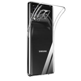 Gpack Samsung Galaxy M12 Kamera Korumalı Şeffaf Silikon Renksiz Kılıf