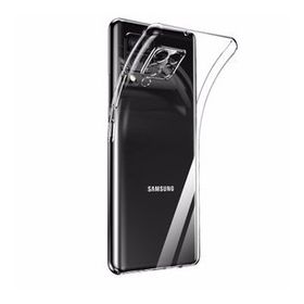 Gpack Samsung Galaxy M12 Kamera Korumalı Şeffaf Silikon Renksiz Kılıf