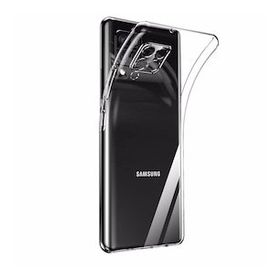 Gpack Samsung Galaxy M12 Kamera Korumalı Şeffaf Silikon Renksiz Kılıf