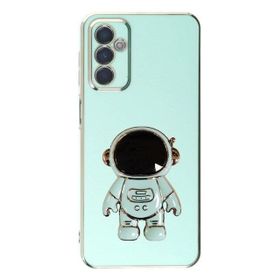 Gpack Samsung Galaxy M14 Kamera Korumalı Astronot Desenli Standlı Silikon Kılıf