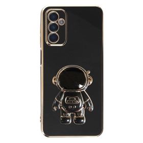 Gpack Samsung Galaxy M14 Kamera Korumalı Astronot Desenli Standlı Silikon Kılıf