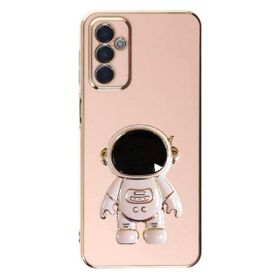 Gpack Samsung Galaxy M14 Kamera Korumalı Astronot Desenli Standlı Silikon Kılıf