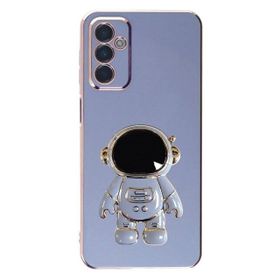 Gpack Samsung Galaxy M14 Kamera Korumalı Astronot Desenli Standlı Silikon Kılıf