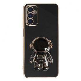 Gpack Samsung Galaxy M14 Kamera Korumalı Astronot Desenli Standlı Silikon Kılıf