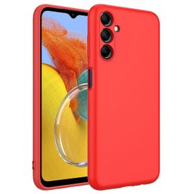 Gpack Samsung Galaxy M14 Mara Lansman Silikon Mat Soft İçi Süet Kılıf
